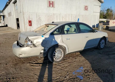 2008 Mercury Sable Luxury from USA, damaged, VIN 1MEHM40W38G608096